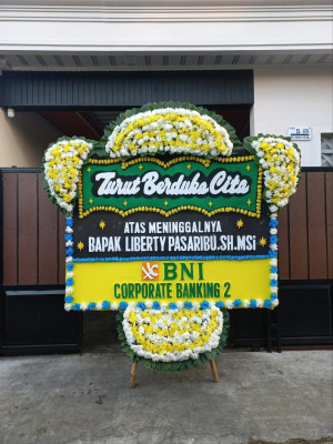 Papan Bunga Duka di Saba