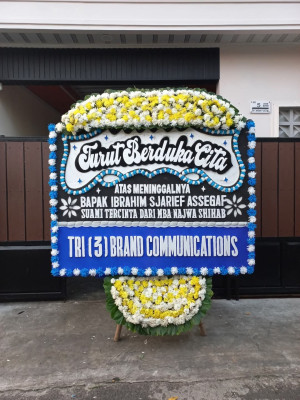 Papan Bunga Duka di Saba